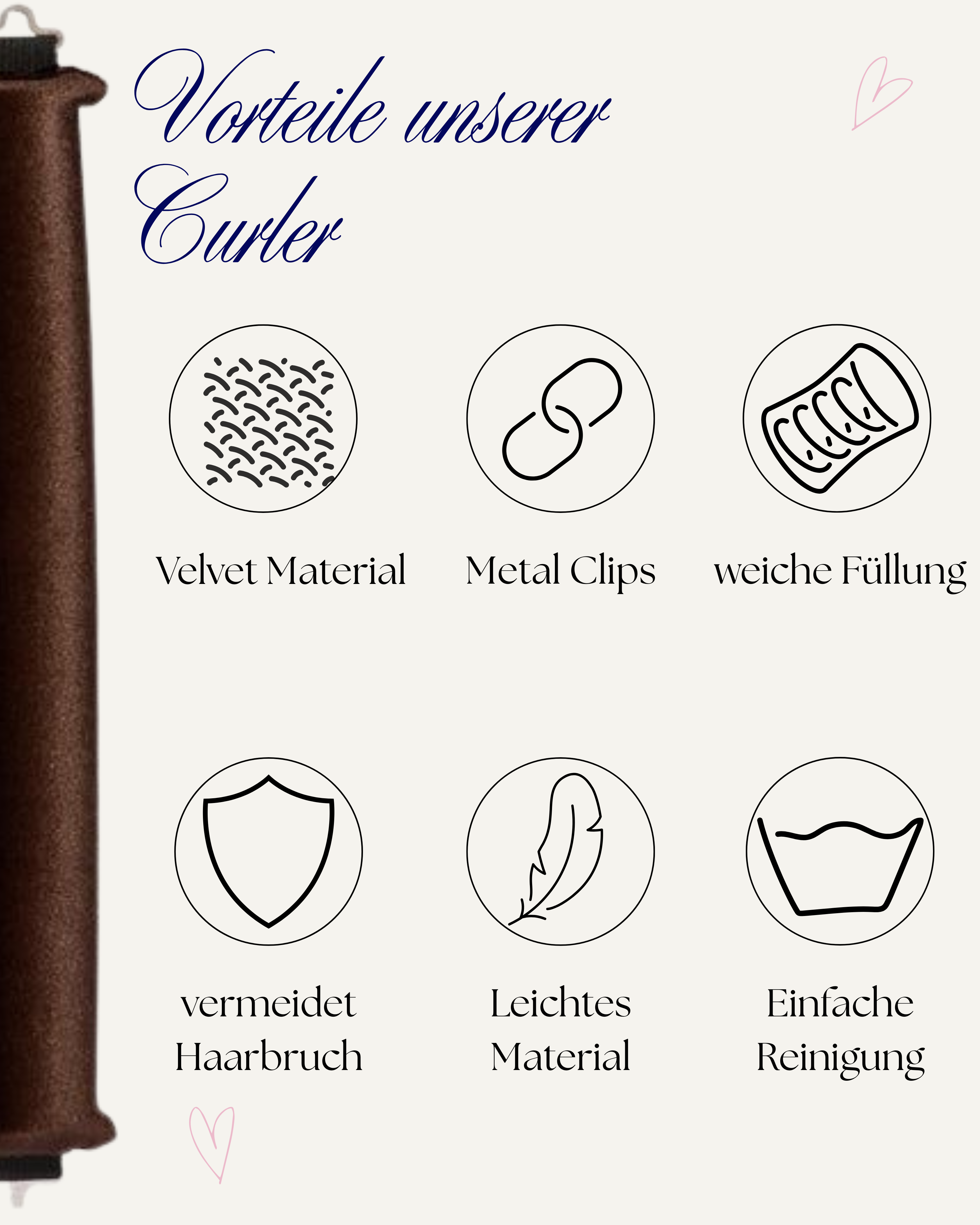 The Ultimate Blowout Curler (3er-Set + gratis Kosmetiktasche )